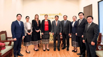 Vientiane Leadership Bids Farewell to Outgoing Australian Ambassador